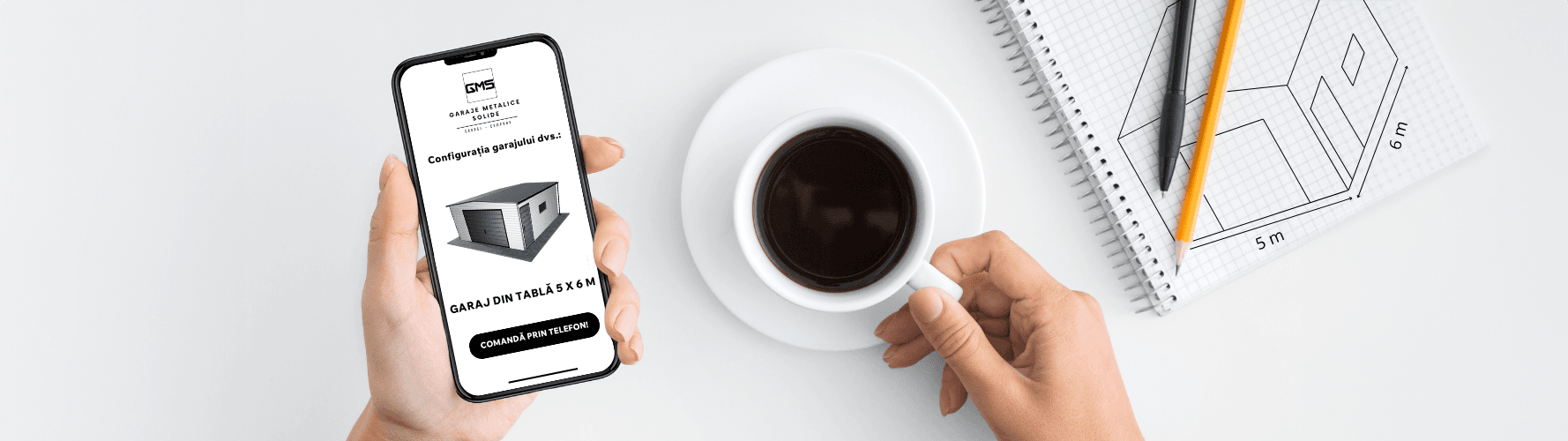 Comandă de garaj online de pe telefonul mobil